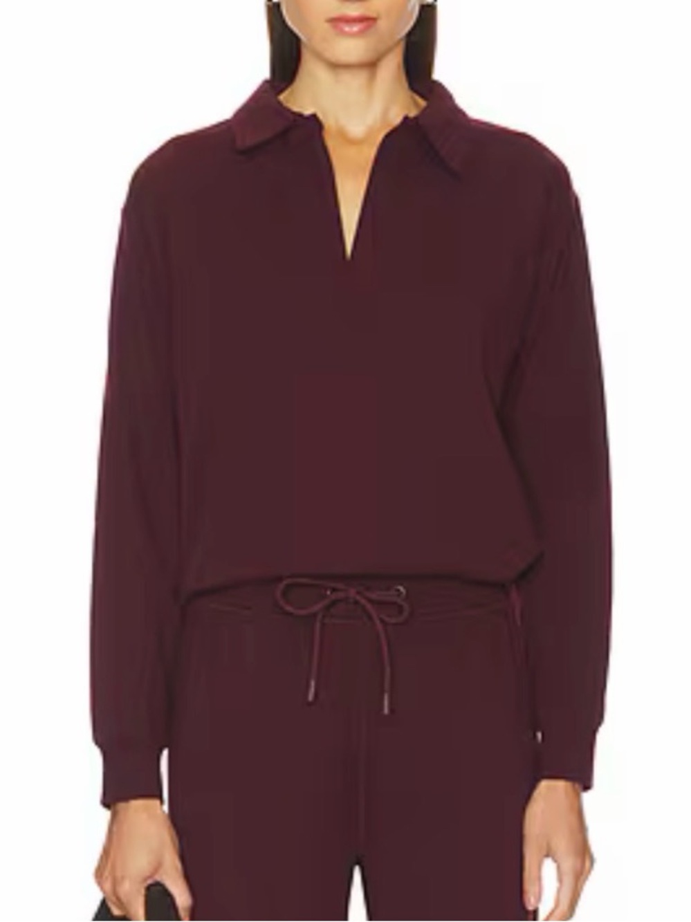 Negative Club Pullover in Garnet Size S NWT